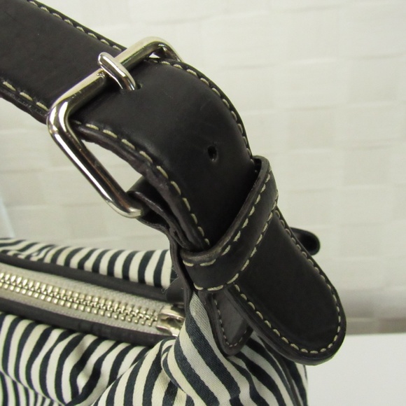 Kate Spade Vintage Floral 'Ruby' Striped Handbag - Picture 8 of 15